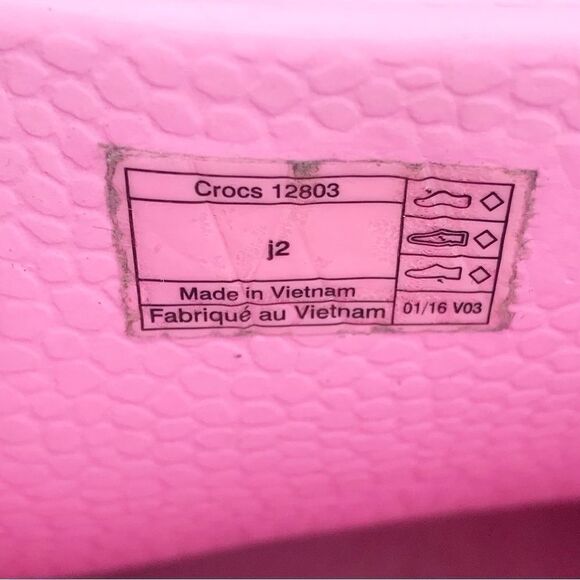 CROC Handle It Pink Lightweight Waterproof Shorty Boots - Picture 16 of 16